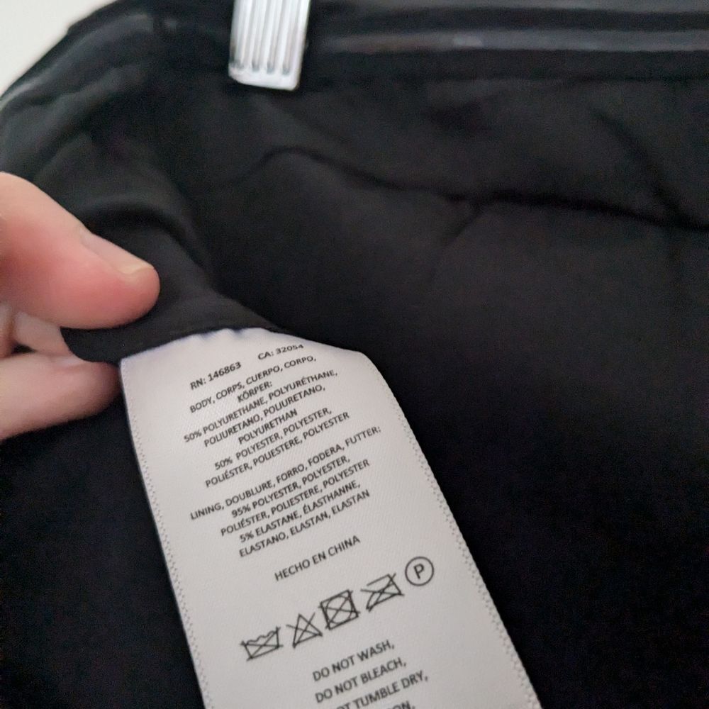 NWT! Anthropologie Mare Mare Black Faux Leather Bustier Top - Picture 9 of 10